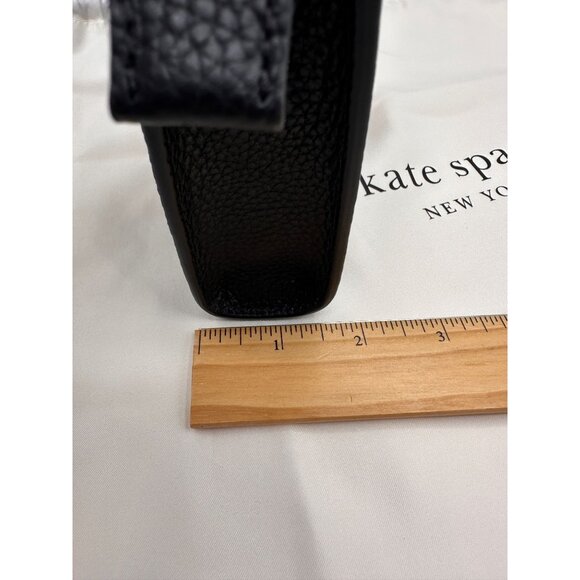 Kate Spade Knott Black Pebbled Leather Small Crossbody K6554 NWT - Picture 16 of 16